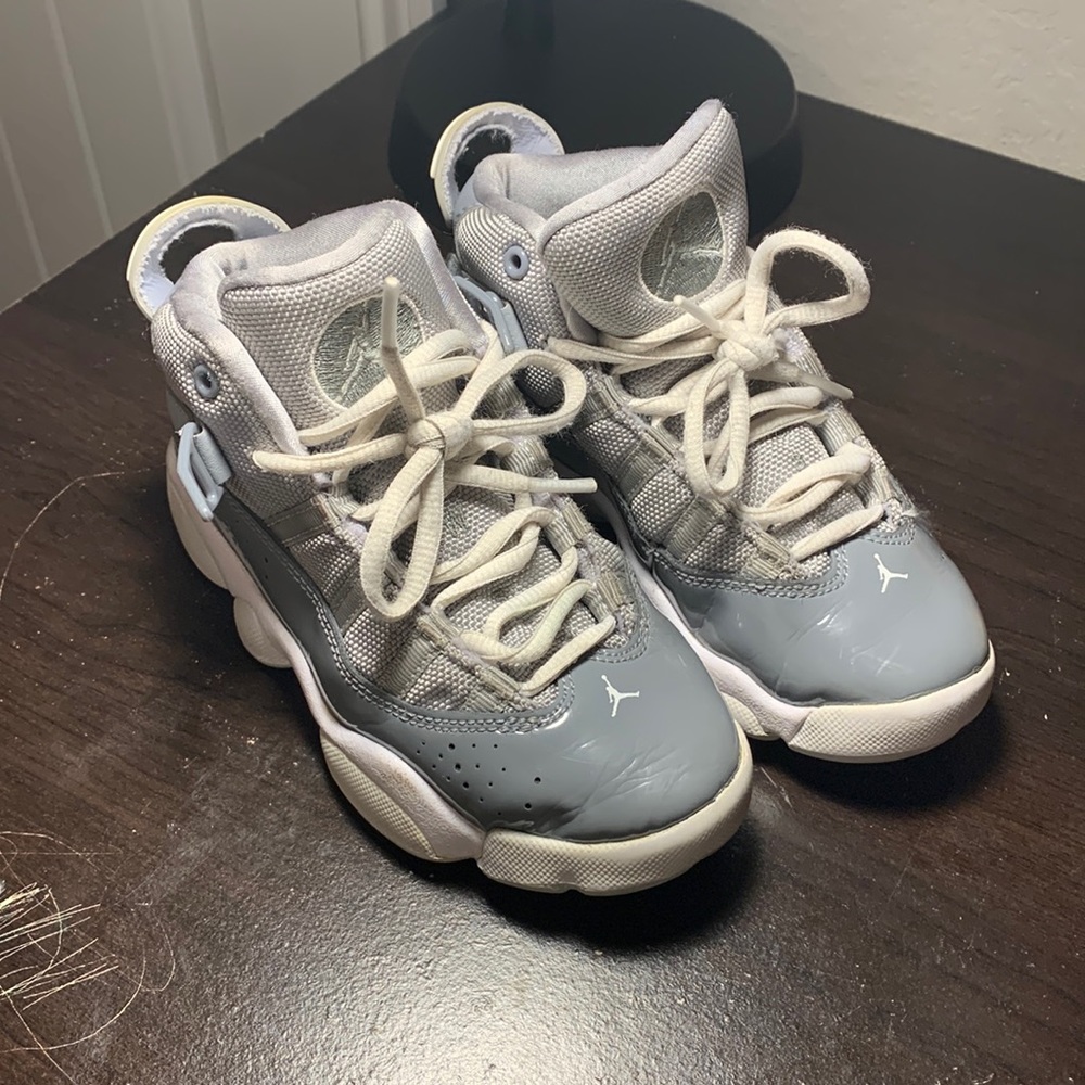 Nike air Jordan six rings cool greys size 12c